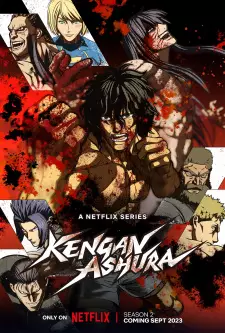 Poster za anime Kengan Ashura Season 2 - gledaj na Balkanime