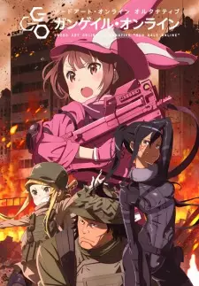 Poster za anime Sword Art Online Alternative: Gun Gale Online - gledaj na Balkanime